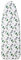 DEARBAG 135 x 56 cm Premium Ironing Board Cover for Quick and Easy Ironing, Suitable for Steam Irons, Ironing Board Cover with 100% Cotton and Thick Padding