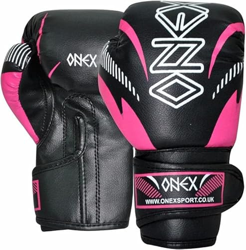 Boxing Gloves for Kids Training Punching Sparring Bag Fight Gloves Punch Bag Mitts Muay Thai Kickboxing MMA Martial Arts Workout Juniors Girls and Boys (PINK)