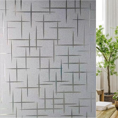 Selbstklebend Sonnenschutzfolie 20 x 900 cm Sonnenschutz Hitzeschutz Uv-Schutz Sonnenschutzfolie Selbsthaftend Sonnenschutz Spiegelfolie für Büro Und Haus, Stern