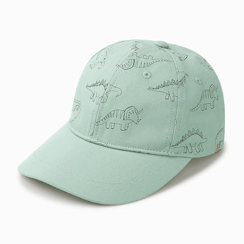 DRESHOW Småbarn Baseboll Keps Bebis Sol Hatt Söt Dinosaurie Mönstrad Mössor Unisex Bebis Trucker Hattar Spädbarn Småbarn Barn Hattar för Pojkar Flickor