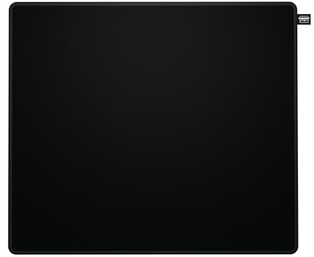 CHERRY XTRFY GP6, Musmatta För Gaming Tillverkad Av Tyg (460 x 400 x 4 mm), För Mer Precision, Ultraslät Yta, Extra Mjuk Gummibas, Halkfri, Svart