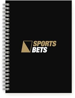 Sports Betting Logbook - The Perfect Logbook to record all your Sporting Bets - Ideal for any sport - 100 pages with handy Monthly Profit & Loss section & useful Odds Convertor