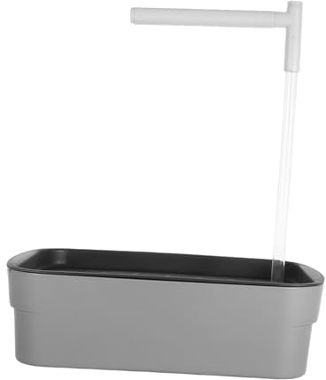 INOOMP Bañera Automática para Loros y Periquitos de Abs, Circulación de Agua, Diseño Específico para Jaula de Pájaros