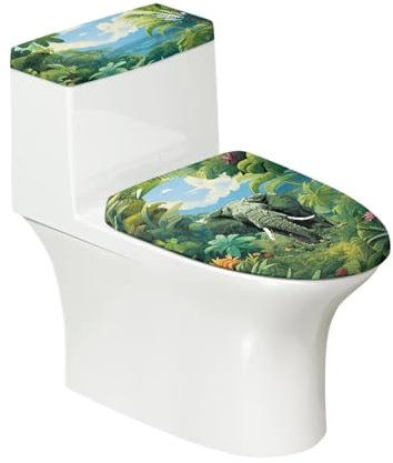 WC-Sitzbezug, Ersatz-Badezimmerzubehör, 2 Stück