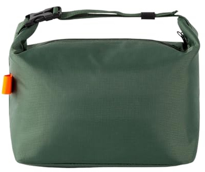 Hitburu Bolsa para Almuerzo Aislada - Caja Térmica Impermeable con Aislamiento Térmico - Portátil Plegable con Asa Ergonómica para Picnic Playa Escuela Senderismo Acampada Diario