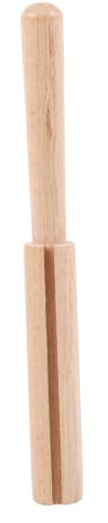 Didiseaon Wooden Yarn Cutting Tool Rug Thread Stick for Embroidery and DIY Crafts Solid Wood Yarn for Precise Thread Trimming and Knotting Portable Craft Accessory for Quilting and