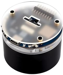 TUOPUONE Scheda di sviluppo di altoparlanti intelligenti AI ESP32-S3, array doppio microfono digitale integrato, supporta la riduzione del rumore e la cancellazione dell'eco, illuminazione RGB