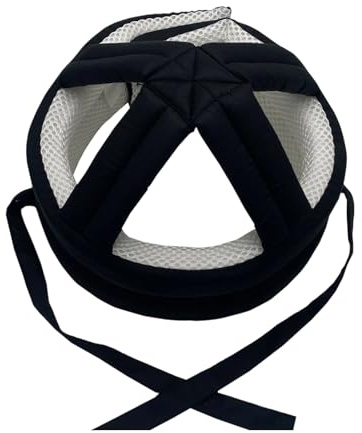Safetys - Casco anti-caduta, per anziani, per epilessia, previene lesioni alla testa, protezione completa della testa per anziani, comodo misto cotone, regolabile, protezione anticaduta per uso