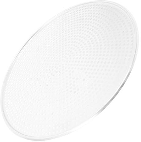 Alipis Plaque à Pizza Perforée 16 Pouces en Aluminium, Plat à Four Rond avec Trous pour Cuisson Homogène, Antiadhésive et Facile à Nettoyer, pour Pizza, Crêpes et Fourniture