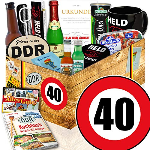 Männer Box/Männer Paket DDR/Geburtstag 40 / Geschenk Korb für Ihn