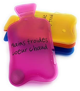 Maelsa® Chaufferette de Poche bouillote Chauffe Main modèle Couleur aléatoire - Réutilisable