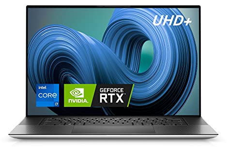 Dell XPS 17 9720 17 UHD+ Laptop, Intel Core i7-12700H, 16GB RAM, 1TB SSD, NVIDIA GeForce RTX 3060 6GB, Touchscreen, Backlit Keyboard, Fingerprint Reader, Windows 11 Home (Silver)