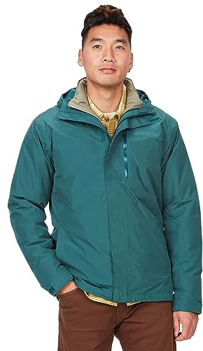 Marmot Herren Ramble Component Jacket, Wasserdichte Jacke, warme 3 in 1 Regenjacke mit Kapuze, winddichter Regenmantel, atmungsaktiver Windbreaker, ideal zum Wandern
