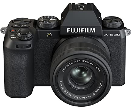 Fujifilm X-S20 Mirrorless Digital Camera XC15-45mm Lens Kit
