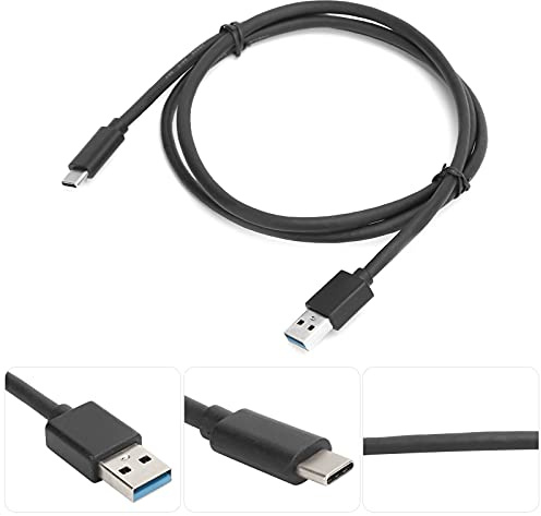 Câble USB A vers USB C, Câble USB A vers USB C de 3,3 Pieds, Câble de Données Universel Design Mince, Câble PVC Flexible pour Téléphones Mobiles, Cartes Réseau sans Fil, Appareils Photo, MP3/4