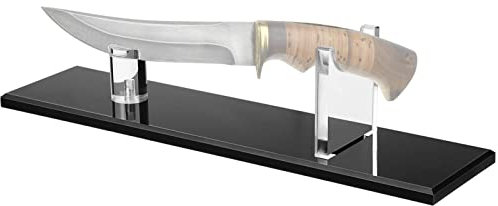 Acrylic Knives Display Case - Clear Heavy Duty Knives Stand,Knives Stand Display, Display Rack, Knives Stand Display, for Displaying Hunting Knives