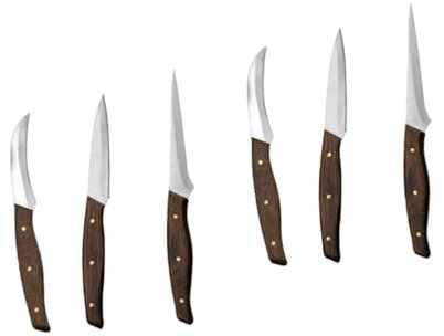 Cabilock 2 Sets Geschnitzt Set Obst Gezackten Cutter Küche Ware Apple Slicer Edelstahl
