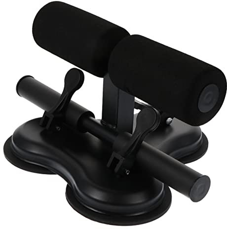 Kisangel Verstellbarer Sit-up Trainer Mit Verstärktem Saugnapf Rutschfeste Bauchmuskelhilfe Für Effektives Bauchmuskeltraining Zuhause Tragbares Fitnessgerät Für Crunches Und Sit-ups