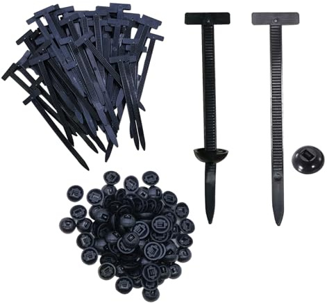 Lot de 100 Attaches Autobloquantes Universelles en Nylon Résistantes aux UV, Serre-Câbles en Plastique pour Réparation Automobile, Fixation Câbles, Maintenance Quotidienne et Usage Polyvalent