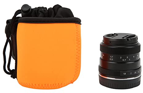 50mm F1.8 Objetivo de Gran Apertura, Compatible con FX Mount, Lente Manual - Óptica, Diseño Compacto, Ideal para Retratos y Bokeh