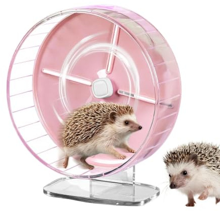 Hamsterhjul 25,4 cm Löphjul med Justerbart Stativ