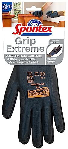 Spontex Grip Extreme – leggero e flessibile – Guanti da lavoro guanti ideale per lavorare con dispositivi e strumenti, confezione da 1 (1 x 1 paio)