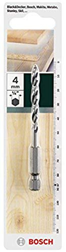 Bosch 2609255148 4 mm Diameter Hex Shank Wood Drill Bit