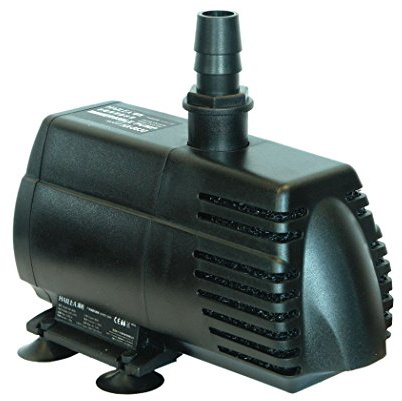 Hailea HX-8890 in-out-pump, 8 000 l/h, maximal höjd 5 m, svart, 27 x 16 x 18 cm, 10–450–465