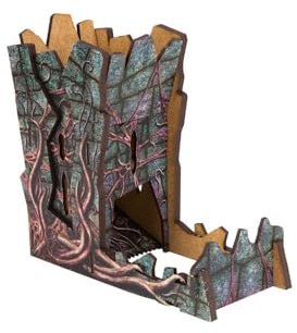 Q Workshop Medieval Dice Tower for Dice Rolling (COC), Multicolore