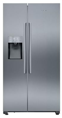 Siemens iQ500 KA93DAIEP frigo américain Autoportante 562 L E Acier inoxydable