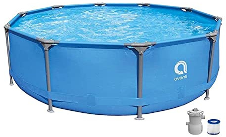 JILONG Piscina Desmontable Frame Plus Round Pool de 366x76 cm Avenli 12016EU