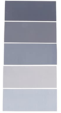 Schleifpapier, hohe Körnung, 1000/2000/3000/5000/7000, Schleifpapier-Sortiment für , Metall, Polieren, Automobil-Schleifen, 22,9 x 9,1 cm, 20 Stück