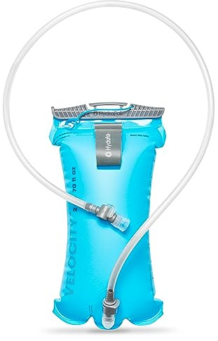 HydraPak Velocity (réservoir d'hydratation 2 L) – Poche/réservoir d'eau à Profil Fin – Valve de Morsure Auto-obturante, étanche, entièrement réversible et Passe au Lave-Vaisselle