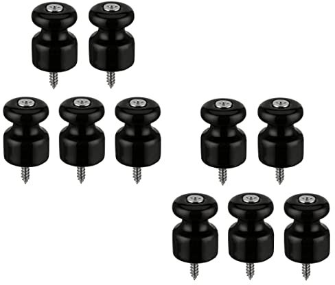 10er Pack, Porzellan Retro Isolator, Kabelhalter