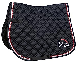 HKM Team HKM Tapis de selle Noir Taille Unique