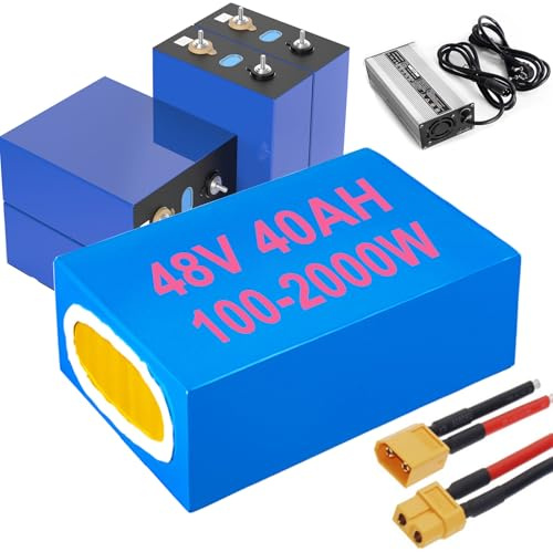 bateria Bicicleta 48V 40ah para Motor de 250W 500W 1000W 1500W 2000W, Largo Alcance bateria para Bicicleta, Go-Kart, Scooter