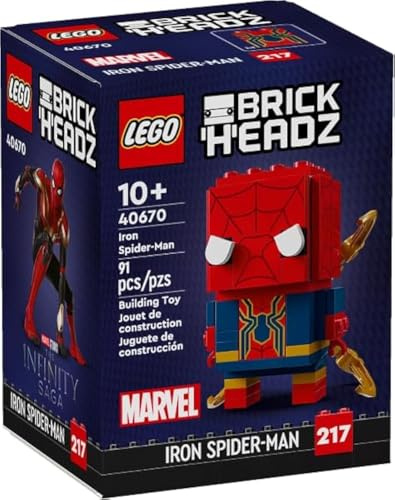 LEGO Brick Headz Iron Spider-Man 40670-91 Pz