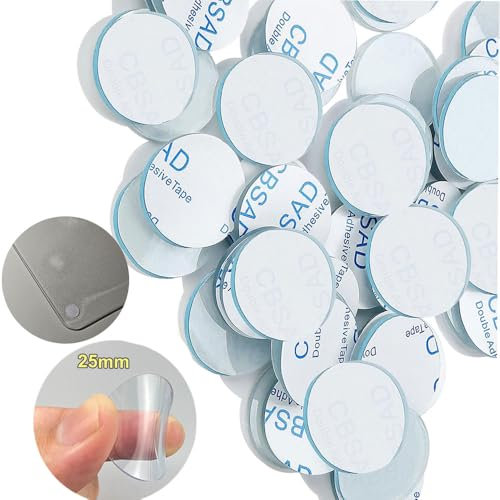 30 Pièces Patins Silicone Transparent, Tampons de Meubles en Silicone Amortisseur Porte Placard Amortissement du Bruit Points de Protection pour Dessus en Verre Tiroirs Armoires Portes