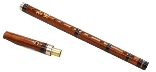 Bambusflöte Professionelle Bittere Bambusflöte 2 Abschnitte Der Kürbisflöte Flip-Flöte Bambusflöte(F Key)