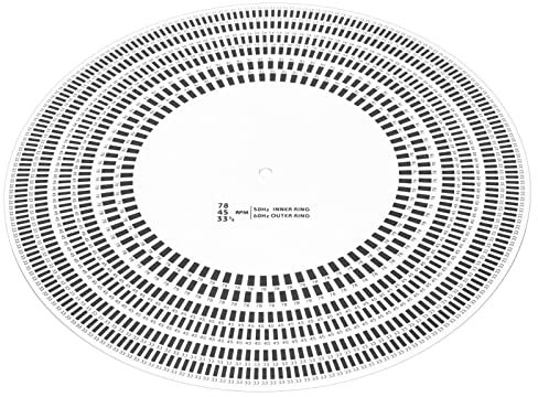 Détection de Vitesse Efficace du Disque de Stroboscope pour Les Titres, Outils Nécessaires pour L'amant Record, Un Gymnase -Structure -Strobe Taille