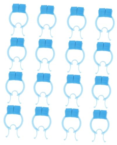 WOONEKY 16piezas Clips Para Entrenamiento Respiratorio y Corrección Pinzas Ergonómicas Para Respirar Mejor y Nadar Accesorio Compacto Para Uso Doméstico y Deportes