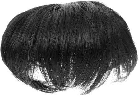 Mipcase Toupet Per Uomo Toppa Per Capelli Stempiati Posticcio Per Uomo Realistico Facile Da Indossare e Comodo Adatto Per Zone Calve e Uso Quotidiano