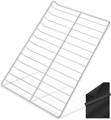 Upgraded WPW10179152 24.7x 15.7 Oven Rack Replacement Parts Perfect For Whirlpool Double Convection Stove/Oven Rack-Flat W10179152 Oven Shelf For KitchenAid Maytag Electric Gas Stove Racks
