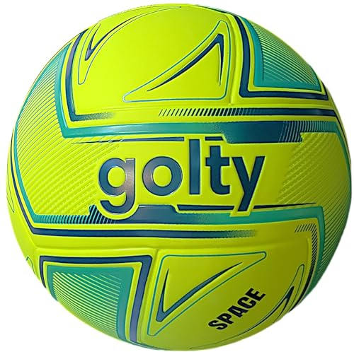 GOLTY Space Futsal Sala Ball Size 4 Low Bounce Colombia (1, Green)