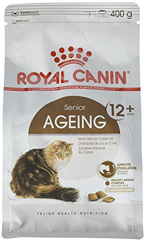 Royal Canin Senior Ageing 12 + Adult Dry Cat Food 400g