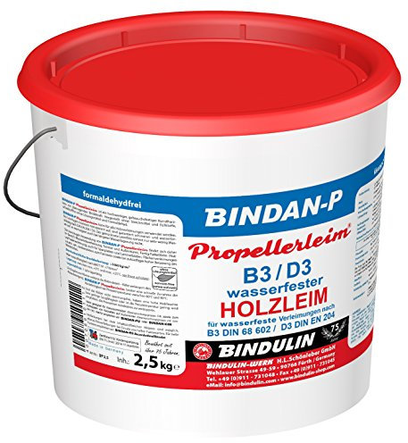 Bindan P Bois Colle 2,5 kg seau