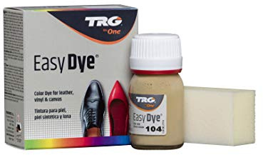 TRG The One Easy Dye, Farbe zur Wiederherstellung der Lederschuhfarbe, Beige (104 Biscuit), 25 ml