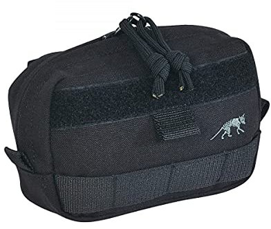 Tasmanian Tiger TT Tac Pouch 4 Horizontal, Black, 10 x 15 x 4, 7650