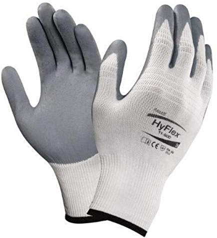Ansell 11-800 Hyflex Palm Coated Gloves Size 7 (12 Pair)