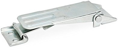 Ganter Normelemente | Spannverschlüsse - GN 821-400-A-ST-1 | Ohne Sicherung | Stahl | verzinkt, blau passiviert | 1 Stück